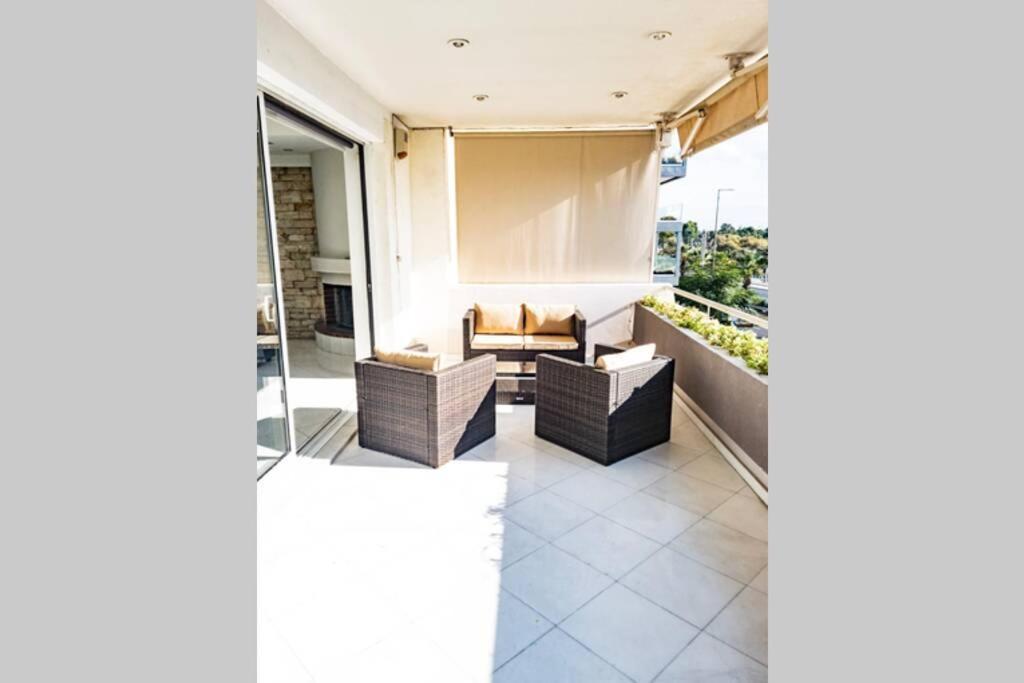 1, Kotzia Str. & Poseidonos Avenue, Alimos Apartman Athén Kültér fotó